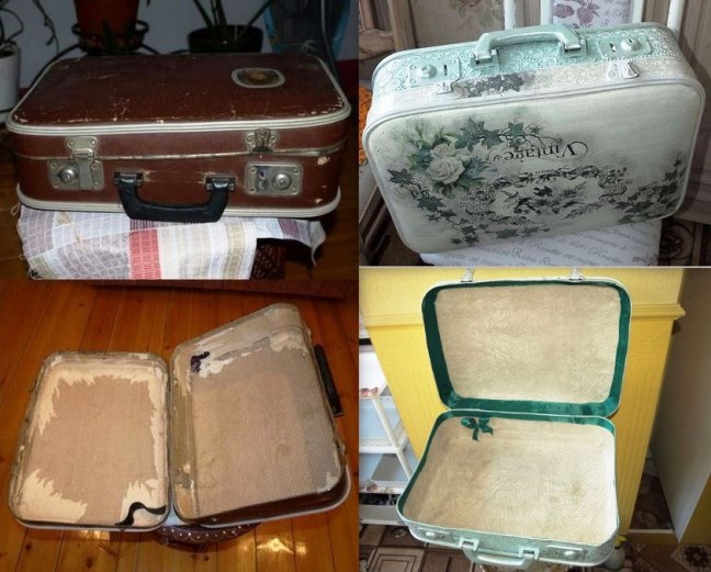 Реставрация чемодана